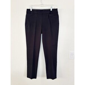JM Collection pull on Black Straight Leg Pants